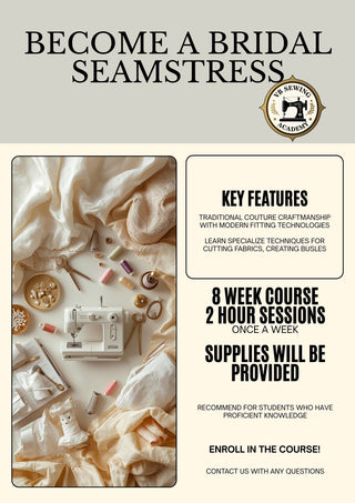 Bridal Seamstress Course