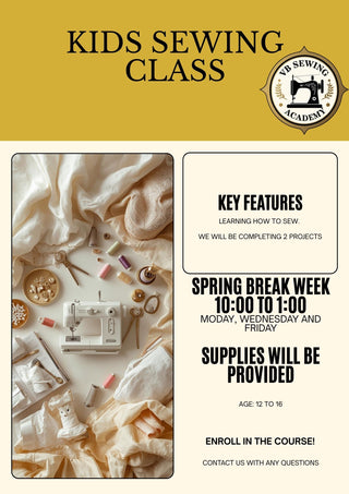 Kids Sewing Class