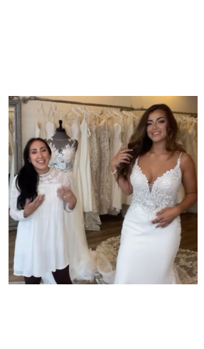 Load video: How to start your wedding dress shopping