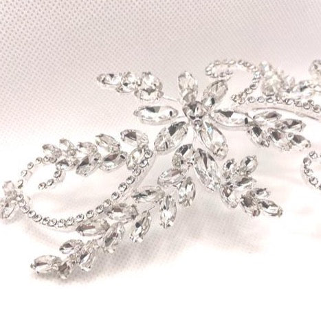 Crystal Bridal Hair Piece – Vesa Brides